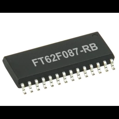 Новые оригинальные микросхемы Fmd FT62f087b-Rb, микроконтроллер, 8-битный микроконтроллер Risc, на базе Eeprom, программа: 8K X 14; ОЗУ: 1К х 8; Данные: 256 X 8, Sop28 T/R на складе.