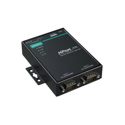 Серверы устройств общего назначения Moxa 2-портовый сервер устройств RS-232/422/485 (NPort 5250A-T)